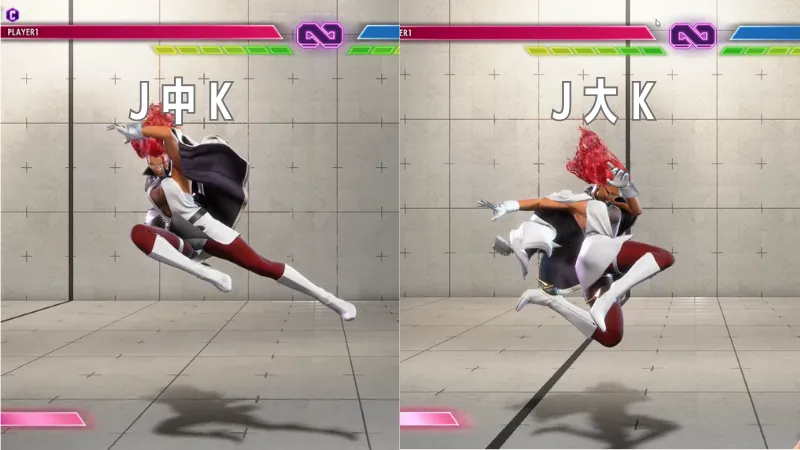 ヴァイパーのJ中KとJ大Kの画像